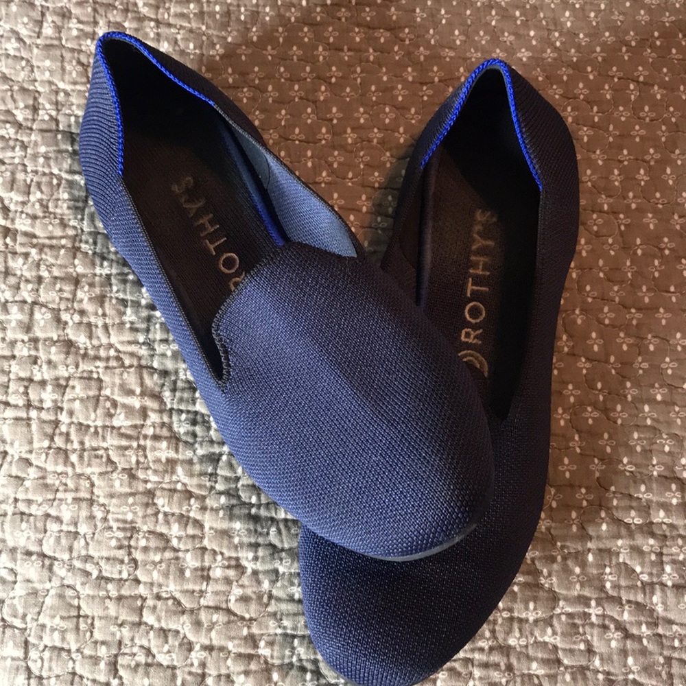 Navy Blue Rothy’s Loafer